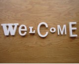 Shelf Plaster Letters