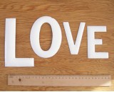 Enamel Letters: LOVE