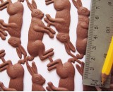 Embossed Paper Rabbits